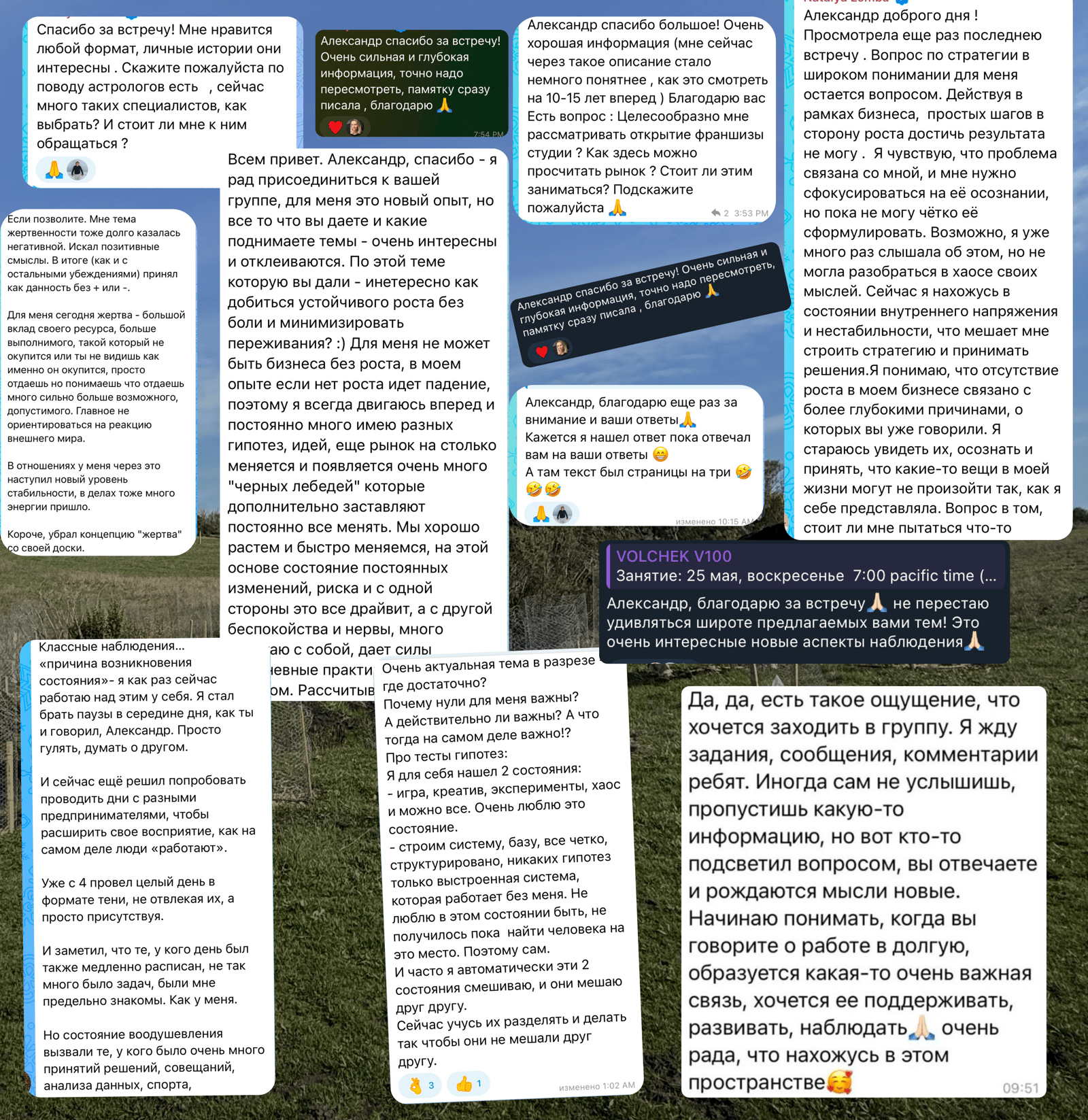 Отзывы участников программы V100