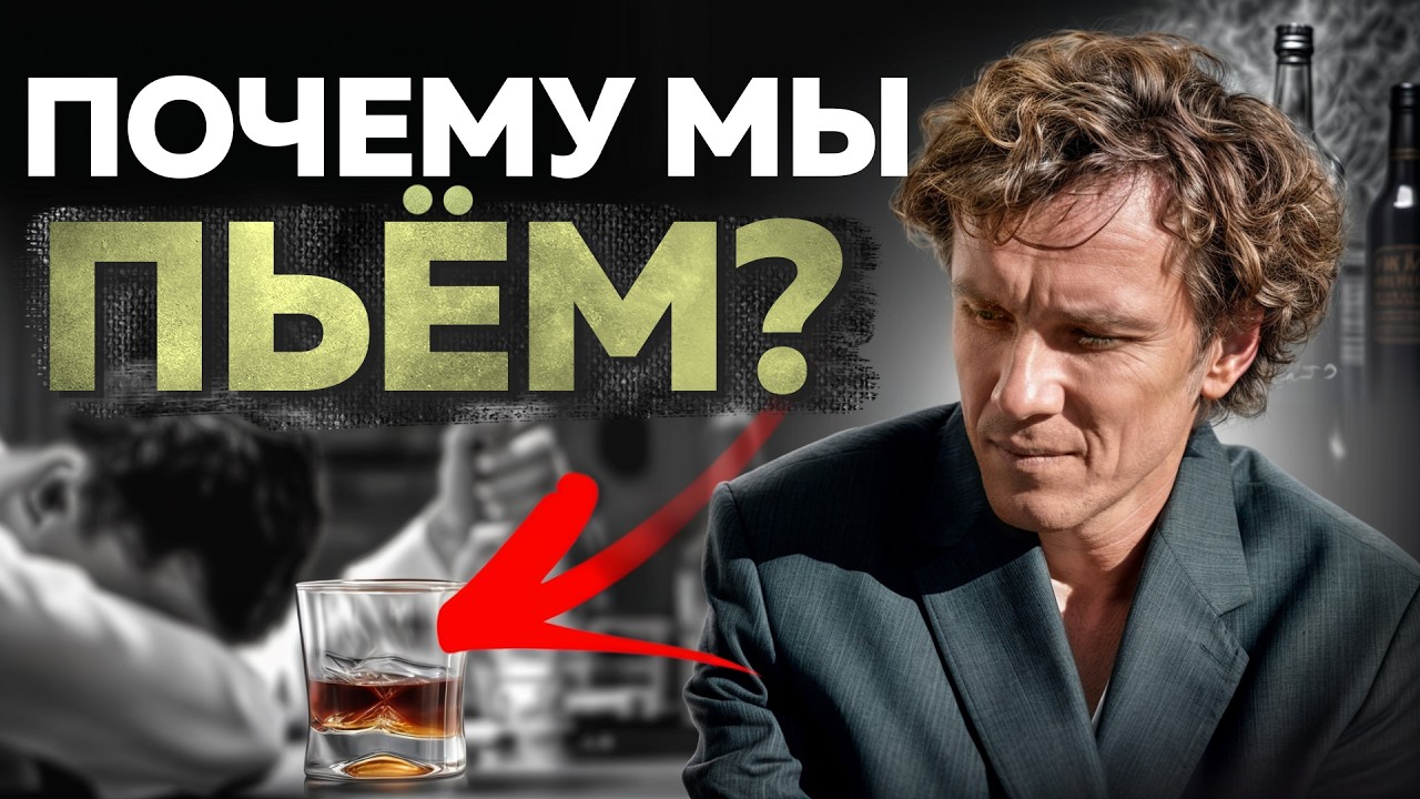 Видеоразбор «Алкоголь: почему мы пьем? Последствия алкоголизма» — Александр Волчек